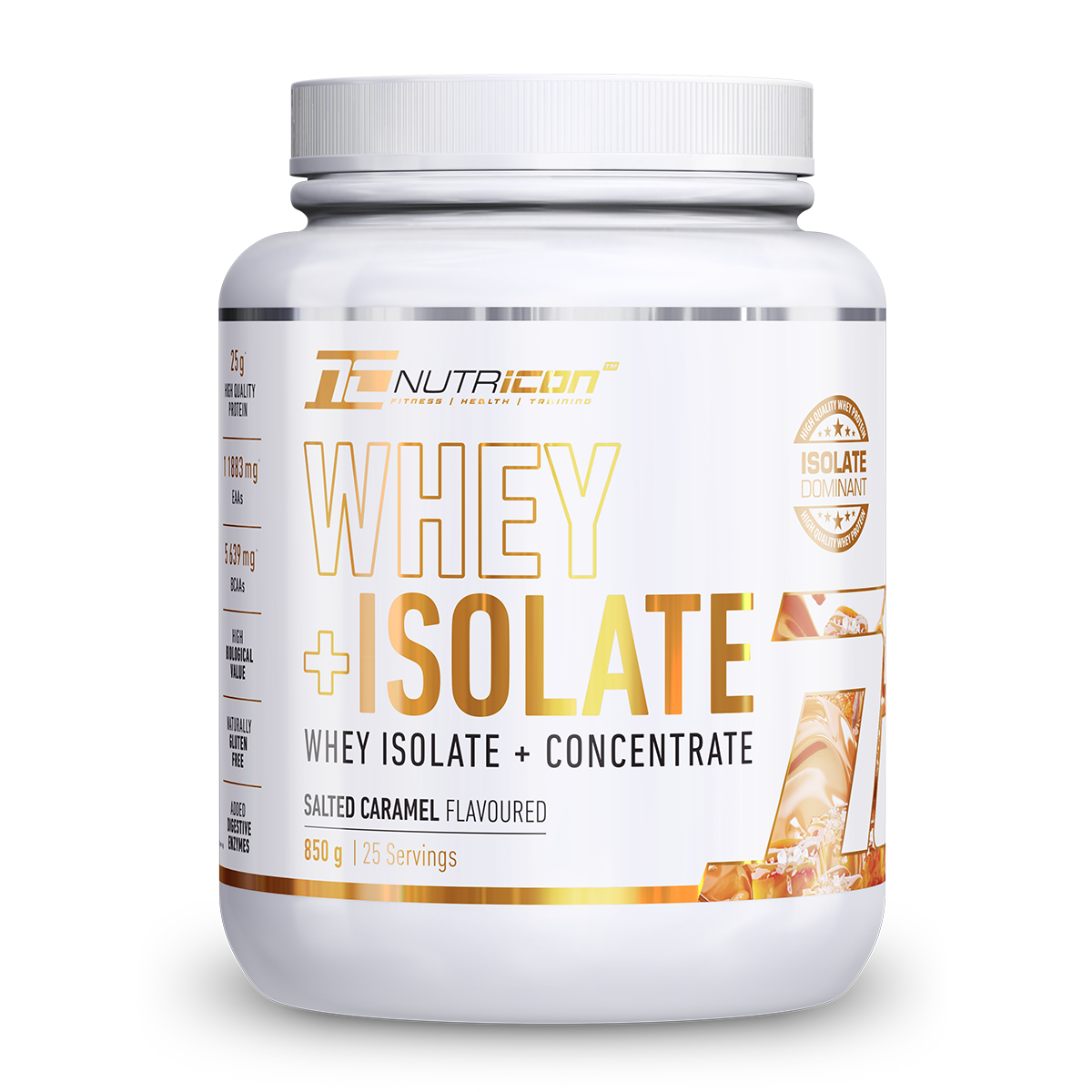 NutriCon Whey+Isolate Protein Powder Shake