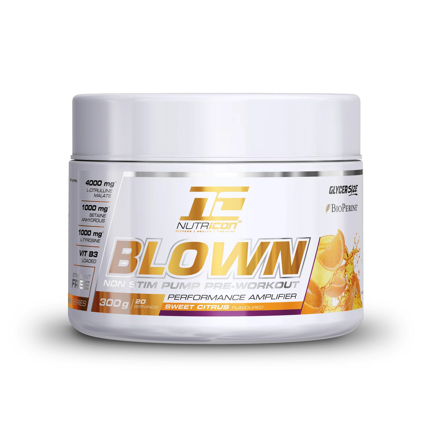 NutriCon Blown Non-Stim Pump Pre Workout Powder