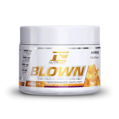 NutriCon Blown Non-Stim Pump Pre Workout Powder