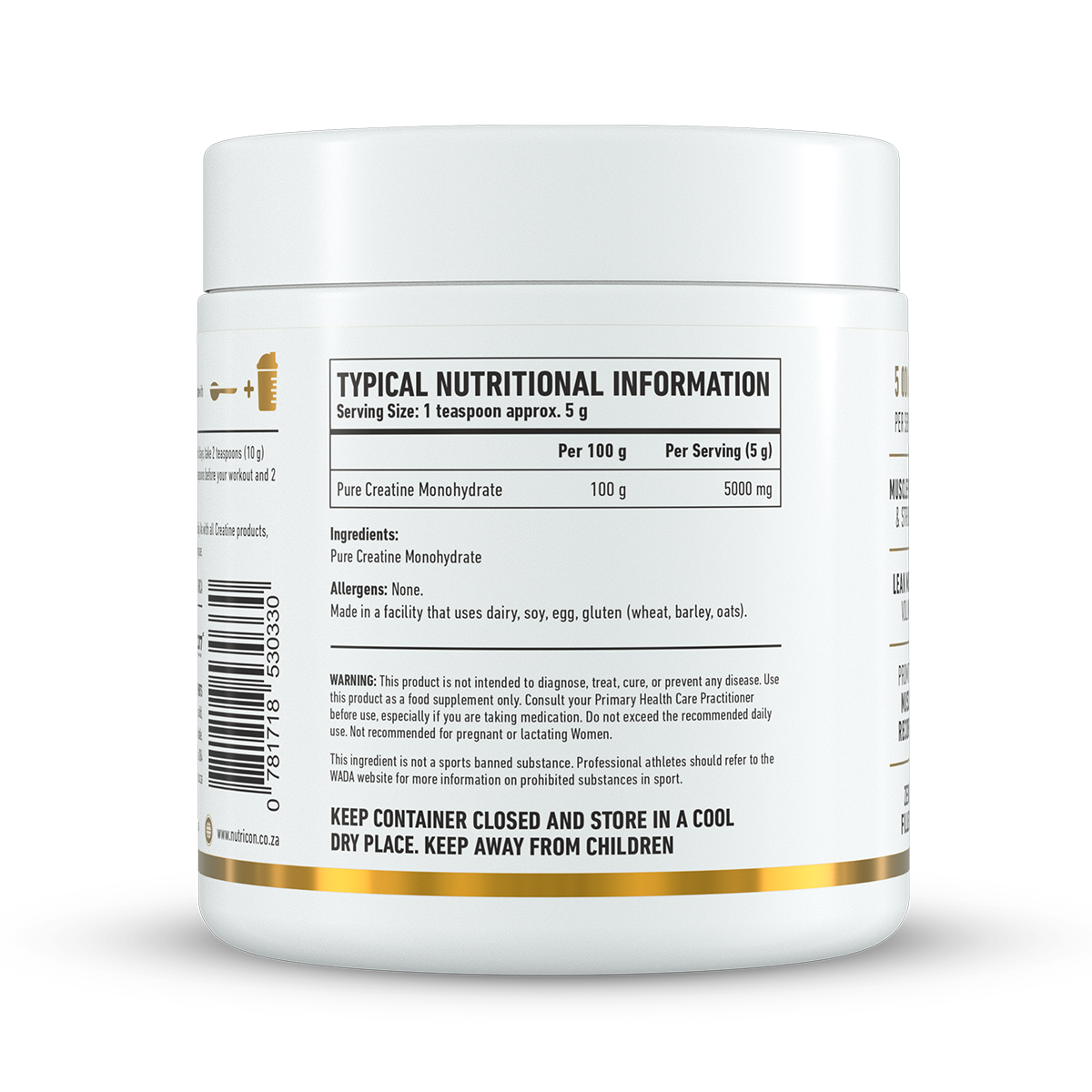 NutriCon Creatine Monohydrate