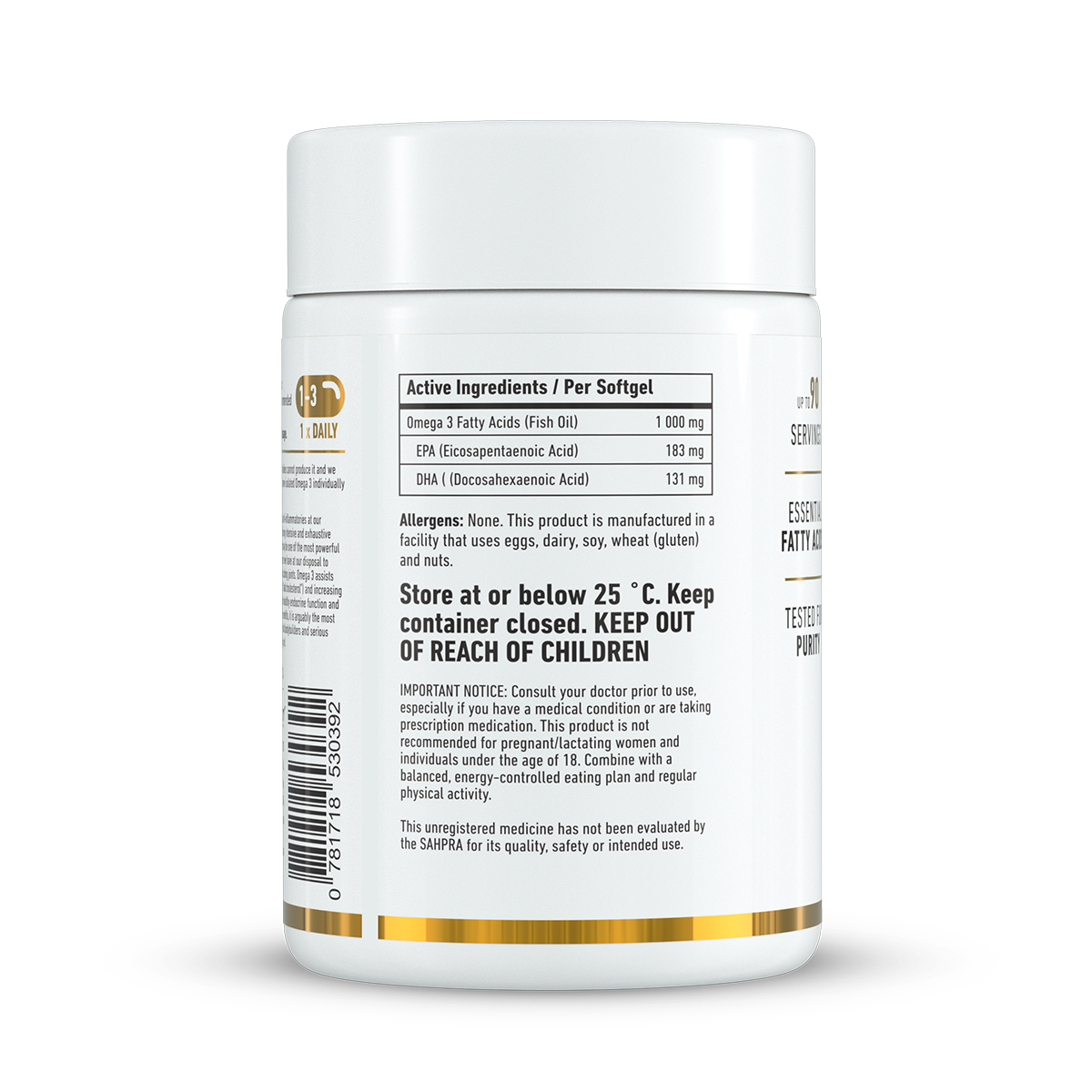 NutriCon Omega 3 Soft Gel Capsules