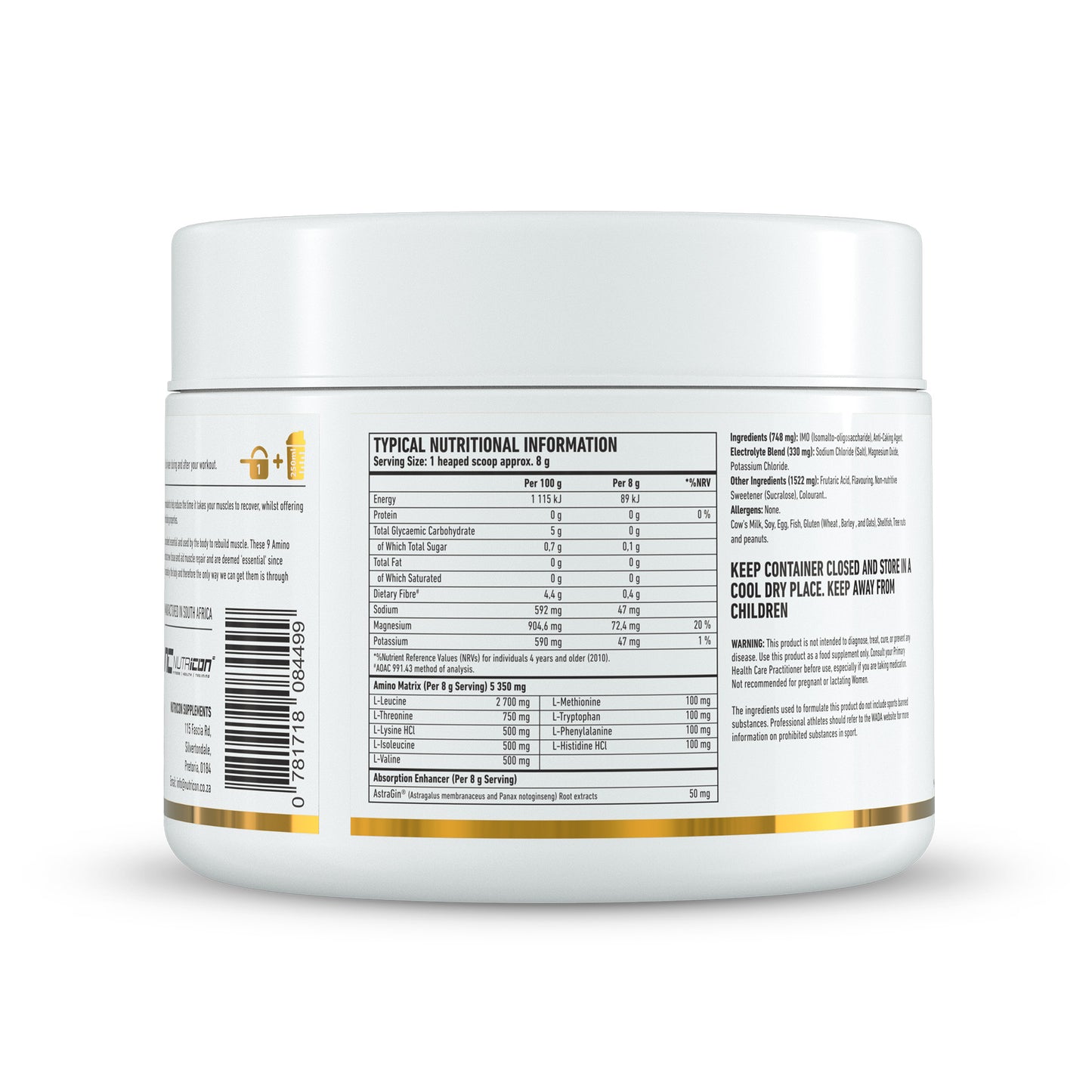 NutriCon Absolute Amino Acids (EAAs)