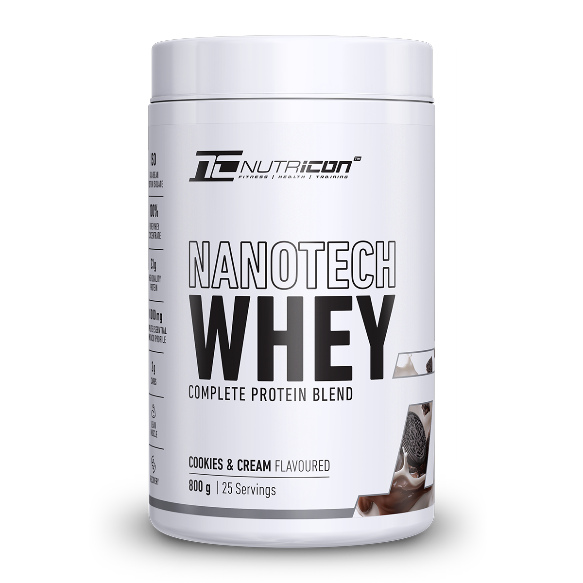 NutriCon NanoTech Whey Protein Powder Shake