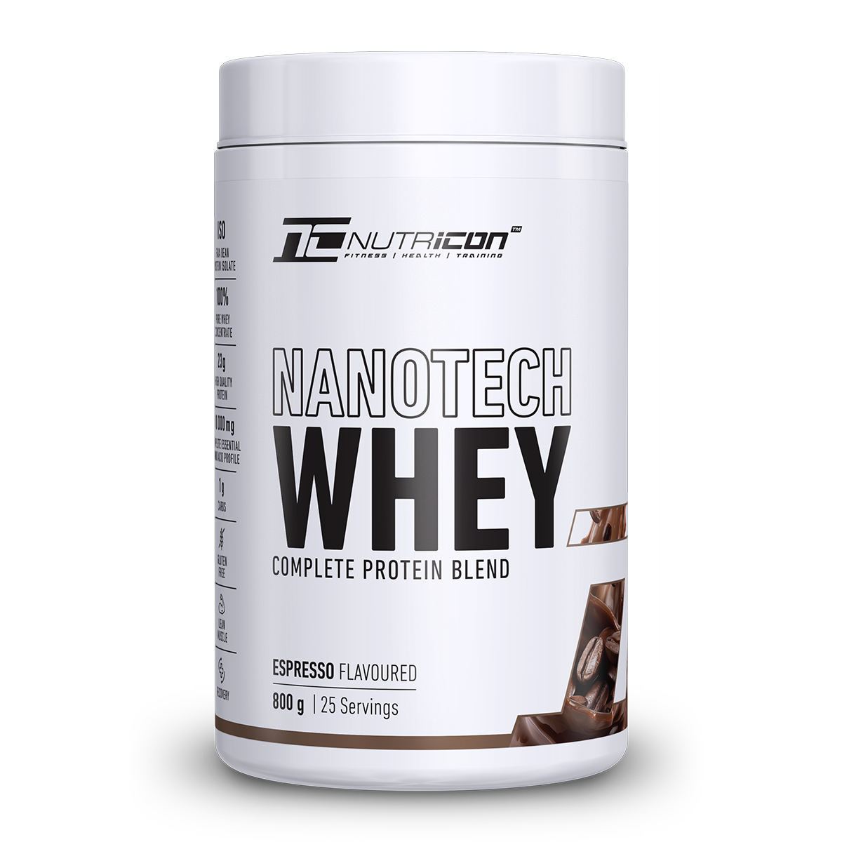 NutriCon NanoTech Whey Protein Powder Shake