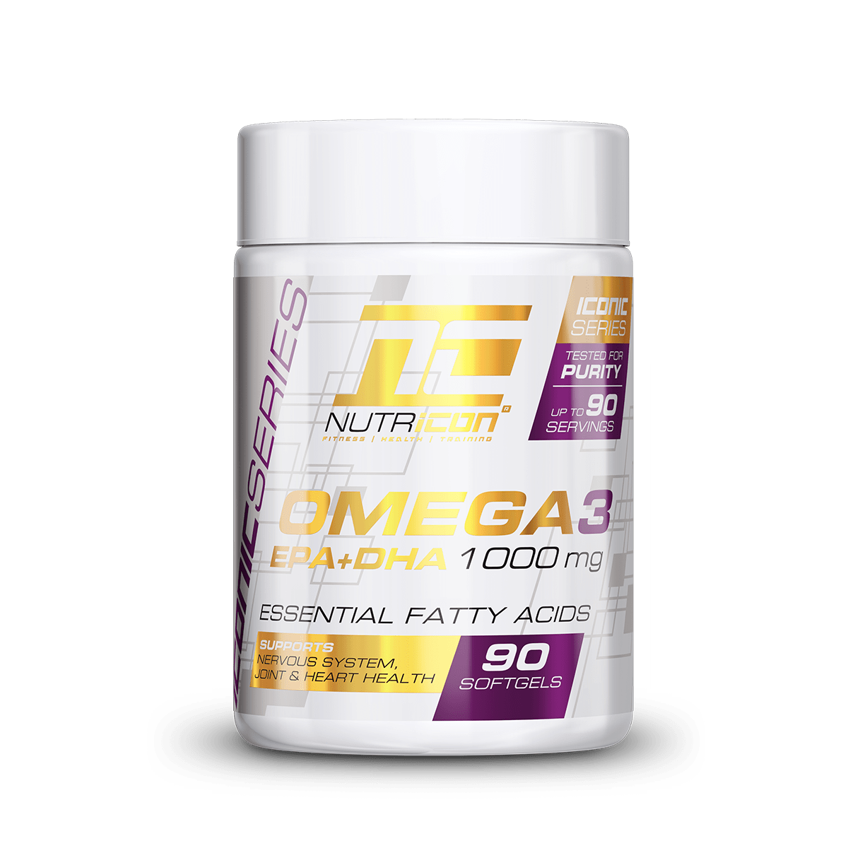 NutriCon Omega 3 Soft Gel Capsules